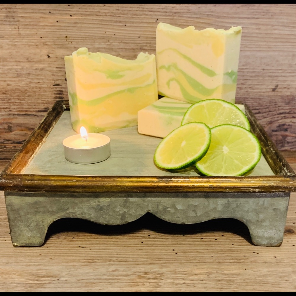 Handmade Artisan Soap Patchouli Lime